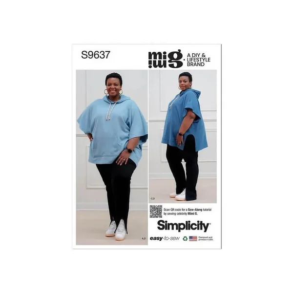 Patron Simplicity 9637 - Sweat et legging