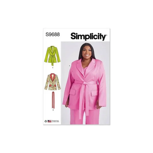 Patron Simplicity 9688 - Blouson avec ceinture