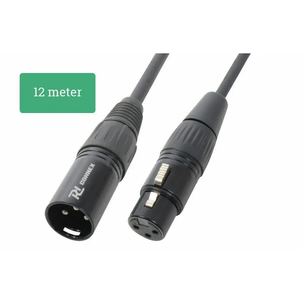 PD Connex CX36-12 Câble Audio XLR Male/XLR Femelle - 12m