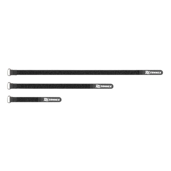 PD connex CXT-SET Attache Câble Velcro Réutilisable - Noir