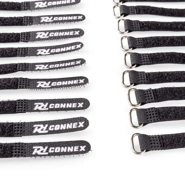 PD connex CXT-SET Attache Câble Velcro Réutilisable - Noir