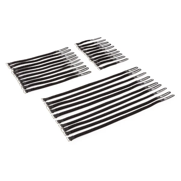 PD connex CXT-SET Attache Câble Velcro Réutilisable - Noir
