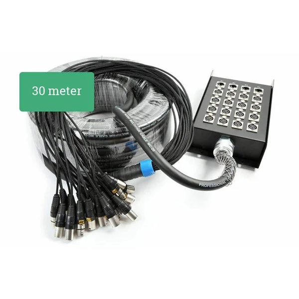 PD Connex Câble Audio 16 Entrées F/4 Sorties M - 30m