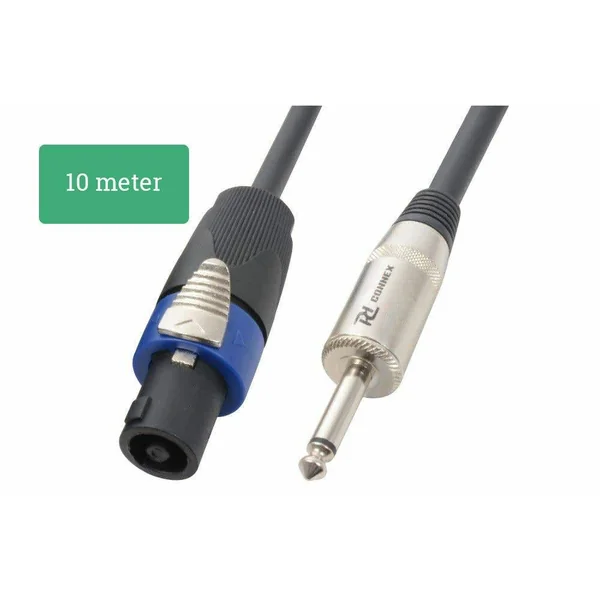 PD Connex Câble Audio Cordon Haut-Parleur NL2 - 6,3mm 1,5 mm² - 10m