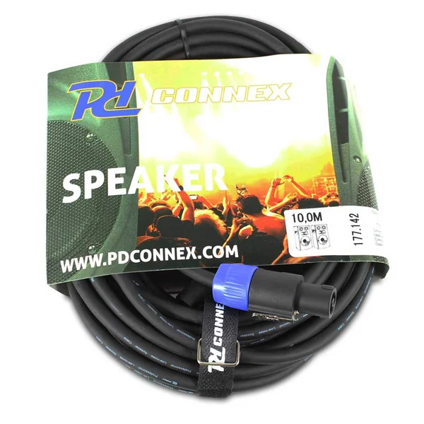 PD Connex Câble Audio Câble Haut-Parleur NL2-NL2 1,5 mm²- 10m