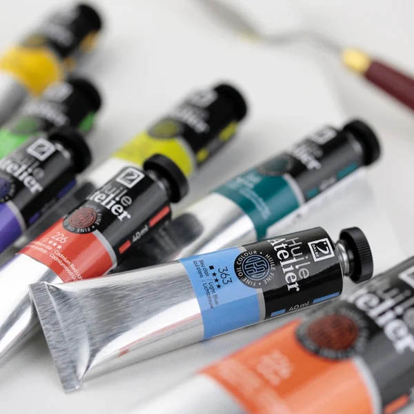 Peinture à l'huile fine Atelier tube 200 ml