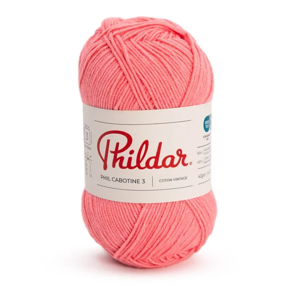 Pelote de Coton Phildar - Phil Cabotine 3 - 40g : Douceur et Légèreté au Rendez-vous !
