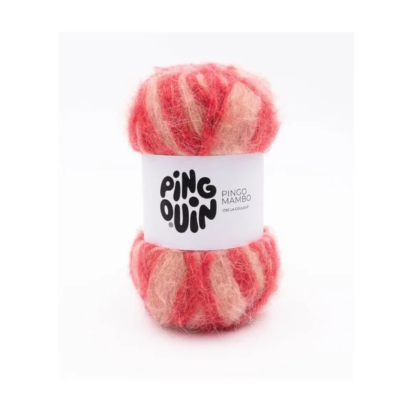 Pelote de Laine et Alpaga PINGO MAMBO - 100GR - Pingouin