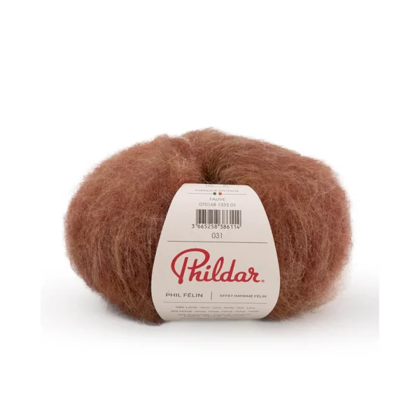 Pelote de Laine et Mohair à tricoter PHIL FELIN - 25GR - Phildar