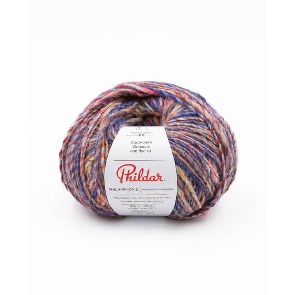 Pelote de laine à tricoter PHIL HARMONIE - 100GR - Phildar