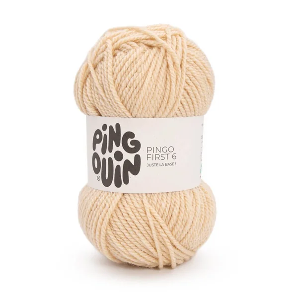 Pelote à Tricoter PINGO FIRST 6 - 100 g - Pingouin : Douceur, Polyvalence et Petit Prix