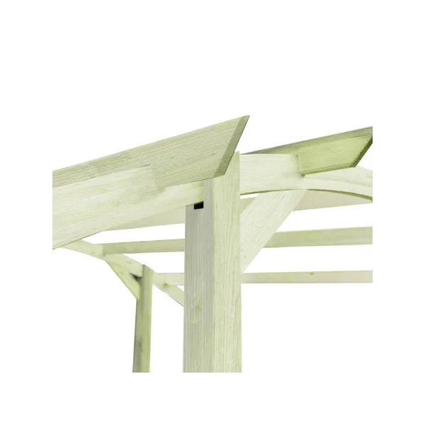 Pergola de jardin en pin massif Pergola bois plantes grimpantes Voute de jardin