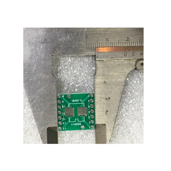 Plaque PCB adaptateur CI cms SOT14 vers SOP 14 et TSSOP 14