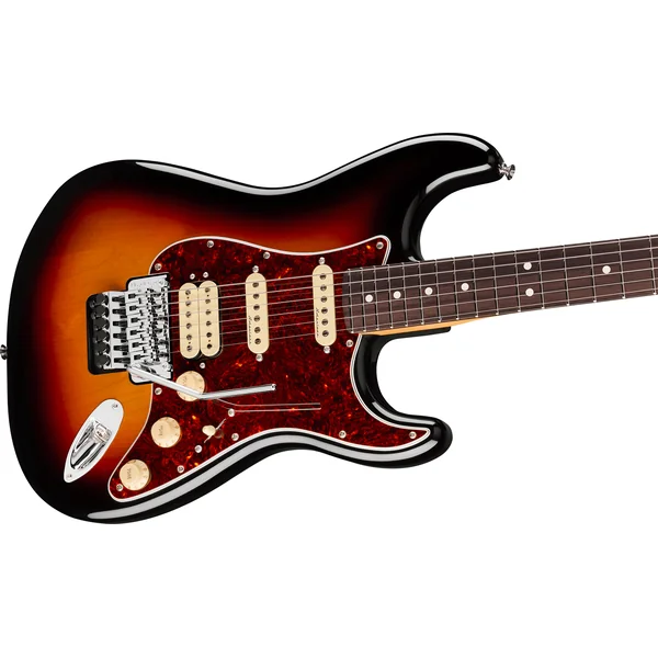 Player II Modified Stratocaster HSS Floyd Rose (MEX, RW) - 3-color sunburst
