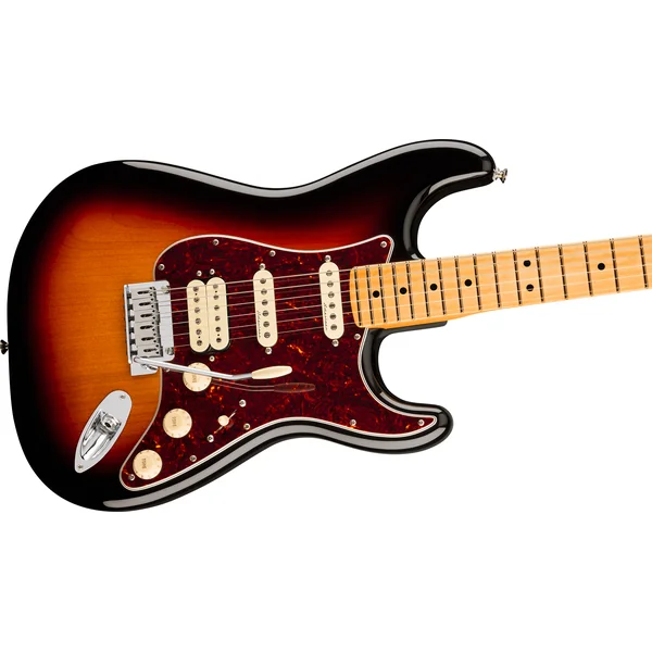 Player II Modified Stratocaster HSS (MEX, MN) - 3-color sunburst