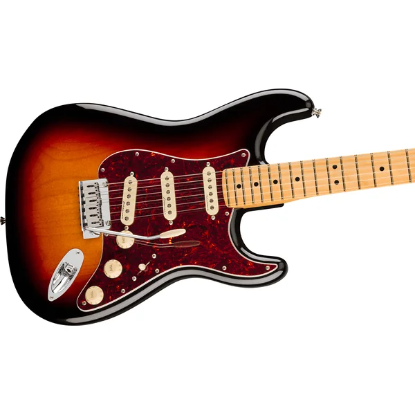 Player II Modified Stratocaster (MEX, MN) - 3-color sunburst