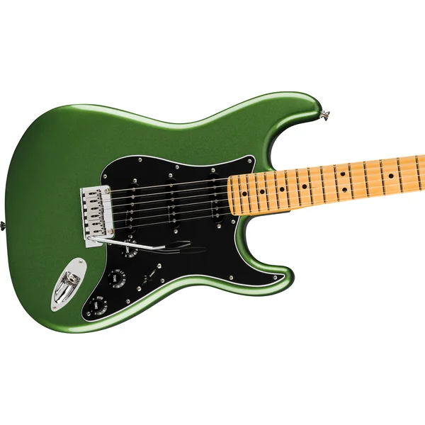 Player II Modified Stratocaster (MEX, MN) - harvest green metallic