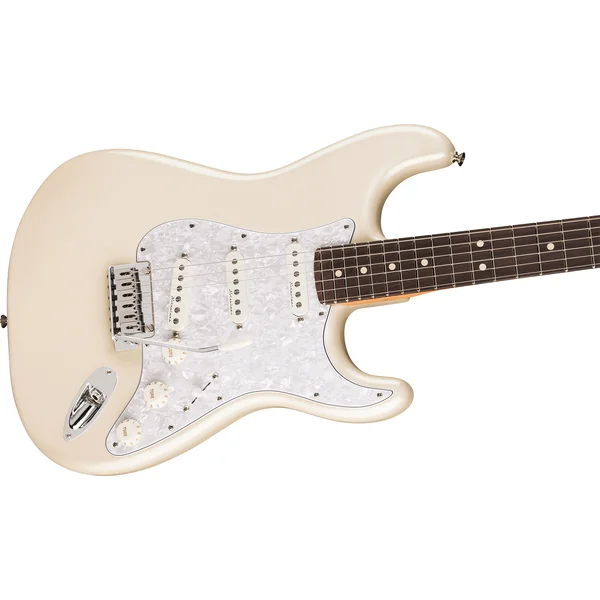 Player II Modified Stratocaster (MEX, RW) - olympic pearl
