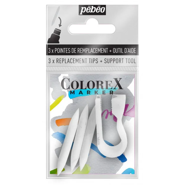 Pointes de remplacement x3 Colorex Marker