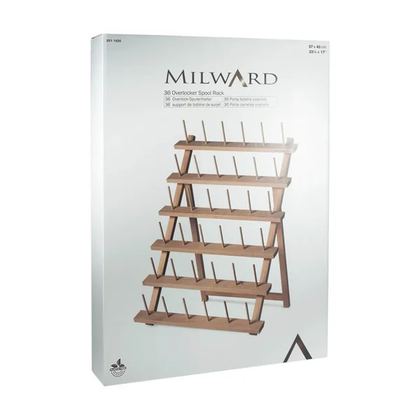 Porte-Bobines Milward pour 36 bobines de fil à coudre : Fini le désordre, bonjour à l'organisation !