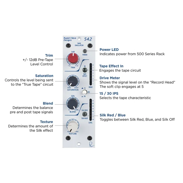 Portico 542 TRUE TAPE EMULATOR