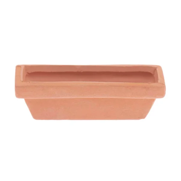 Pot de fleur miniature carré, 5,5 x 1,7 x 1,8 cm pour le monde des lutins - Rico Design