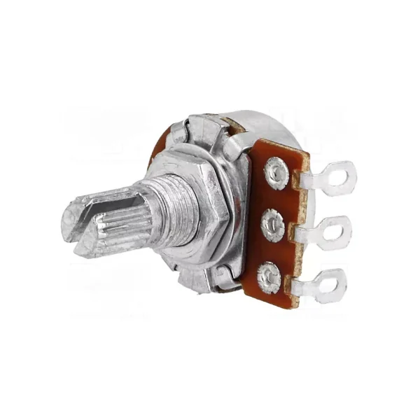 Potentiomètre rotatif 10 kohm, Logarithmique 15mm