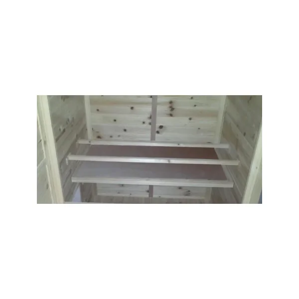 Poulailler Arc toit marron