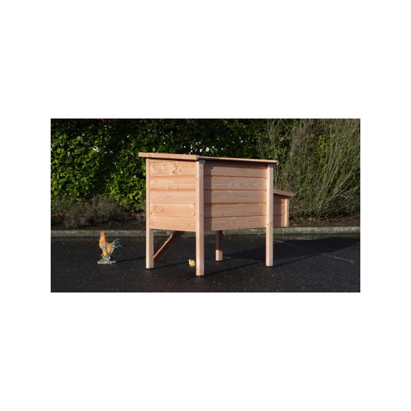 Poulailler Fecamp Poulailler en Douglas Poulailler Bois 6 poules Poulailler Pilotis