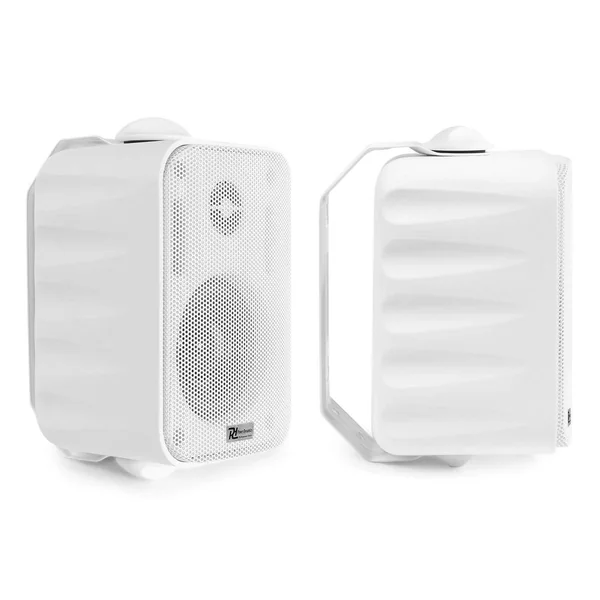 Power Dynamics BC30V 2 Haut-Parleurs, 60 Watts, 100 Volts, 8 Ohms, Étanches - Blanc