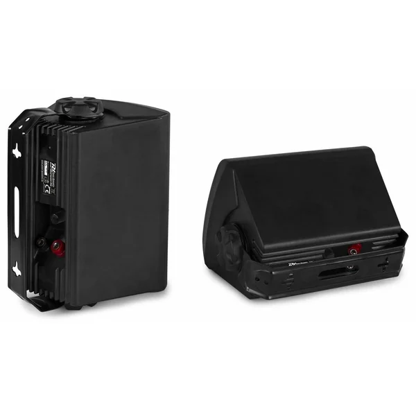 Power Dynamics BC40V Enceinte PUBLIC ADRESS 100V - 100 V/8 Ω, 100W, 4", Intérieur et Extérieur IPX5, (PAIRE), Noir
