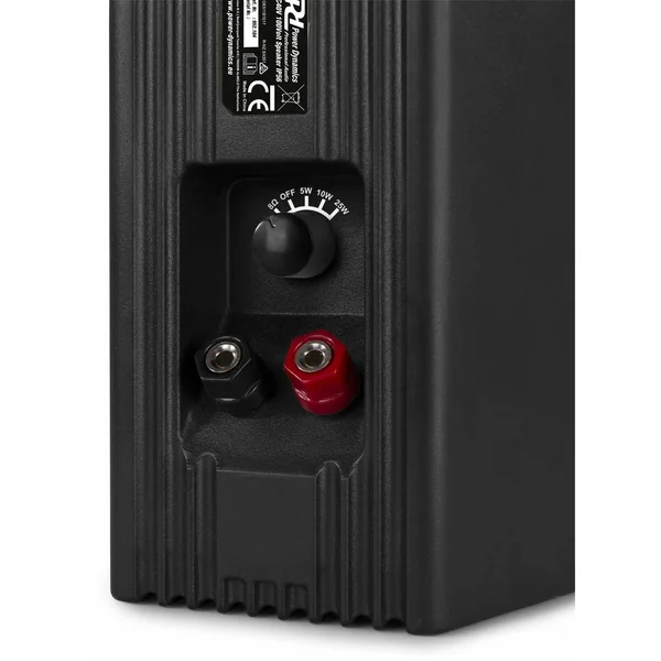 Power Dynamics BC40V Enceinte PUBLIC ADRESS 100V - 100 V/8 Ω, 100W, 4", Intérieur et Extérieur IPX5, (PAIRE), Noir