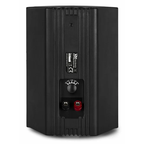Power Dynamics BC50V - 2 Haut-Parleurs, 120 Watts, 100V, 5,25", Étanches - Noir