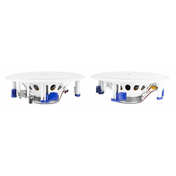 Power Dynamics CSBT80 - 2 Enceintes Plafond Amplifiées avec Bluetooth, 240 Watts, 8 Pouces