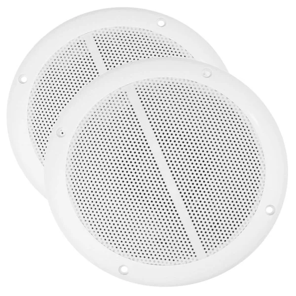 Power Dynamics MS65 - 2 Haut-Parleurs 100W Résistants à l'Eau, 6.50"