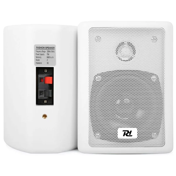Power Dynamics ODS40W - Enceintes 2 Voies 75 Watts - Blanc