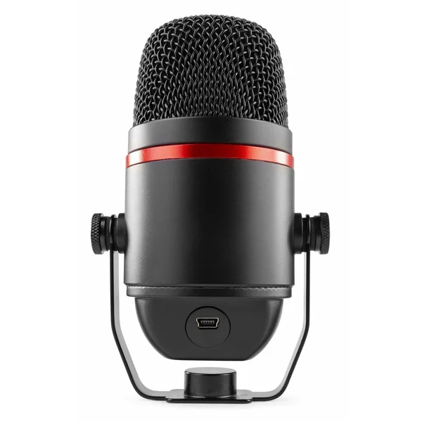 Power Dynamics PCM100 - Microphone Streaming avec Trépied - Noir