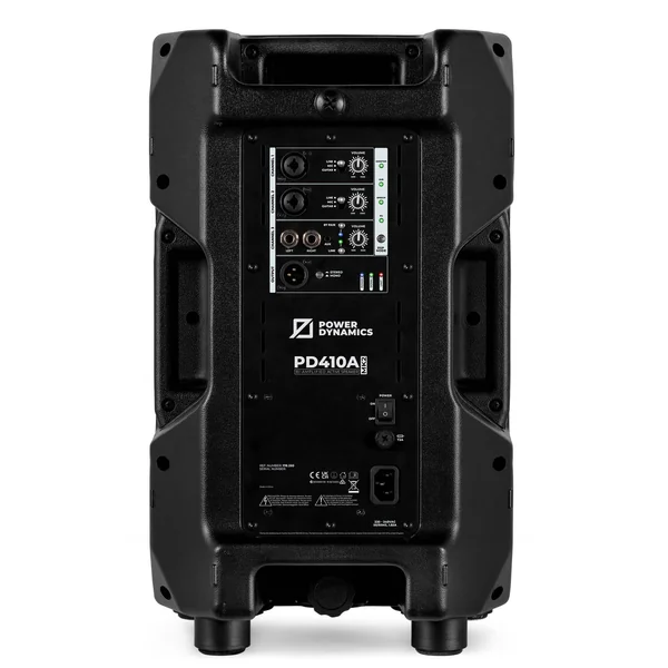 Power Dynamics PD410A - Enceinte Active 10", 800 Watts, Bi-Amplifiée, Bluetooth