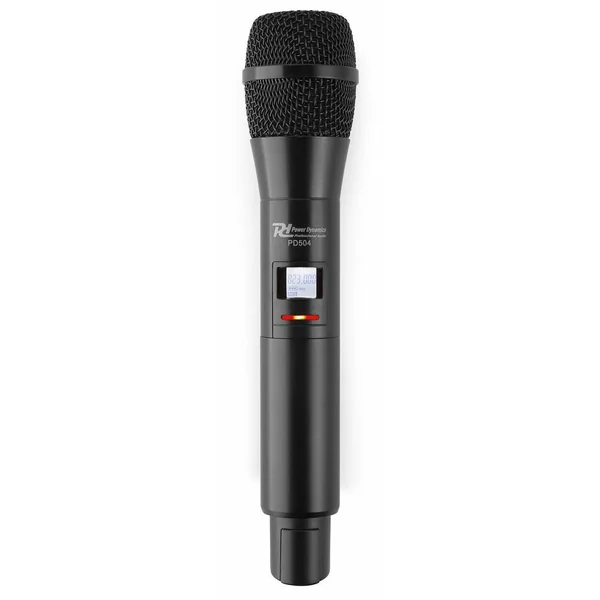 Power Dynamics PD504H - Set 4 Micros sans Fil UHF, Livré dans un Flightcase en Aluminium