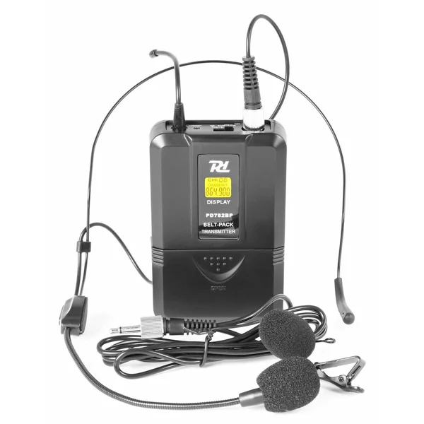 Power Dynamics PD782BP - Micro-Casque et Micro-Cravate pour Série PD780