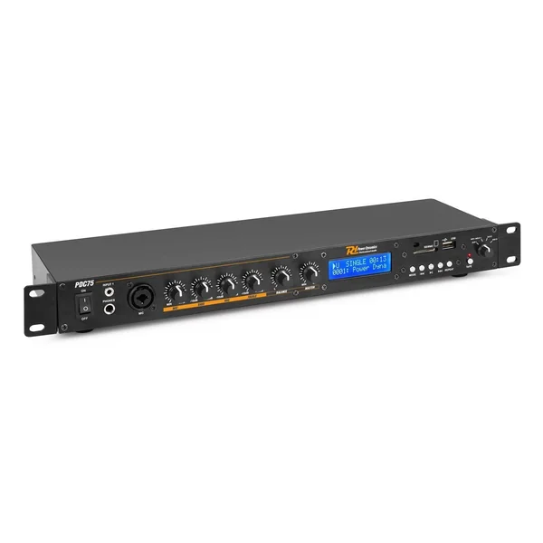 Power Dynamics PDC75 - Lecteur Multimédia avec Enregistreur, Bluetooth/USB/SD/MP3/FM