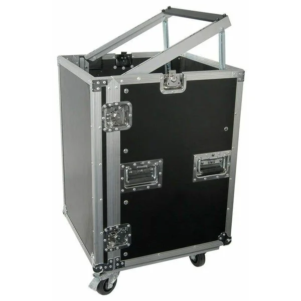 Power Dynamics PD-F16U8 - Flightcase Rack avec Roulettes 19", Espace 16U et 8U
