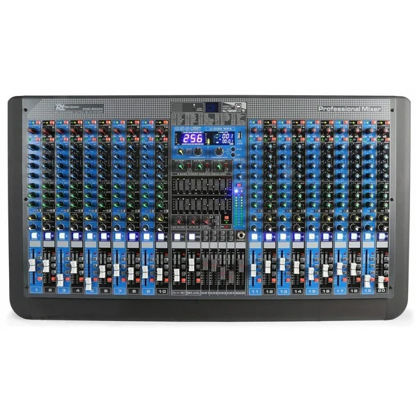 Power Dynamics PDM-S2004 - Console de Mixage DSP, 20 Canaux, Bluetooth, USB