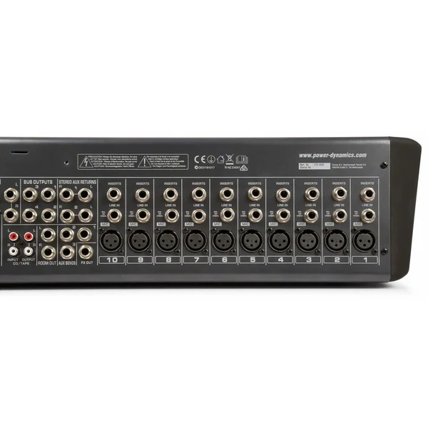Power Dynamics PDM-S2004 - Console de Mixage DSP, 20 Canaux, Bluetooth, USB