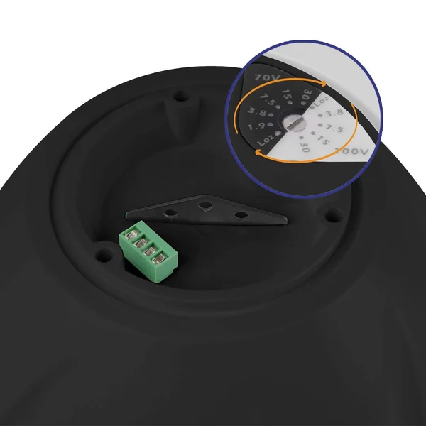 Power Dynamics PDS40B - Enceinte à Suspendre 100V/8 Ohms - Noir