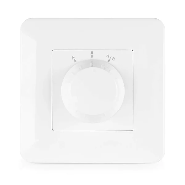 Power Dynamics PDWS - Sélecteur Haut-Parleur avec Bouton Rotatif - Blanc