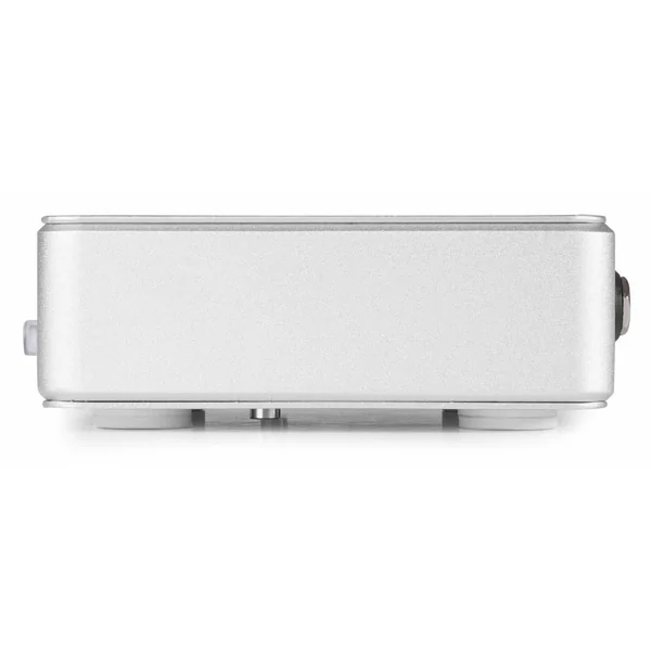 Power Dynamics PDX30 - Boîtier DI Stéréo, Compatible Batterie - Aluminium