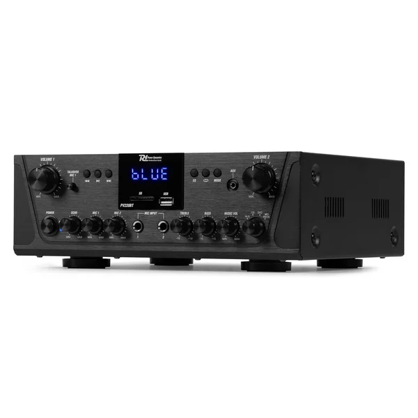 Power Dynamics PV220BT Amplificateur Audio 2 Zones - 2 x 100 Watts