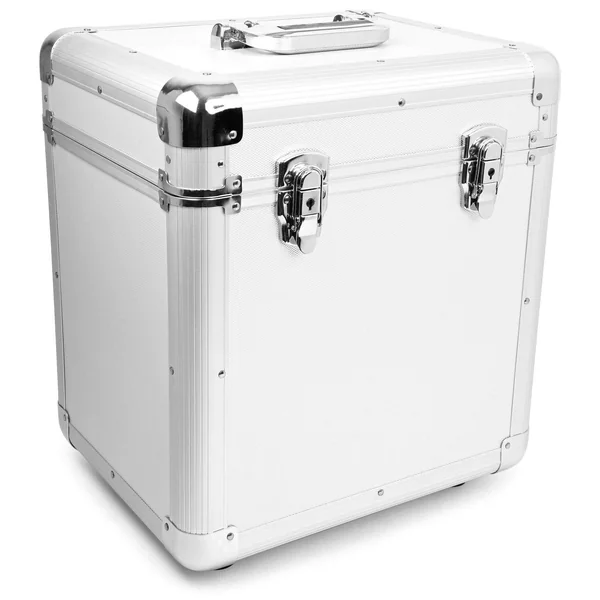 Power Dynamics RC100 - Valise Vinyles 31 x 35,5 x 39cm - Argent