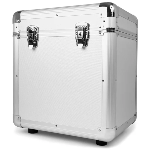 Power Dynamics RC100 - Valise Vinyles 31 x 35,5 x 39cm - Argent